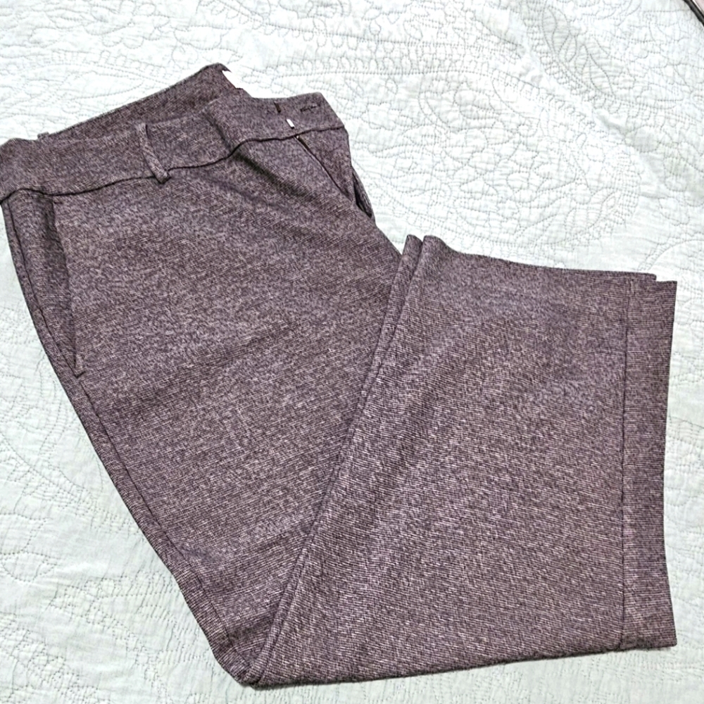 A New Day-Target brand cropped ankle pants sz 18 black twill